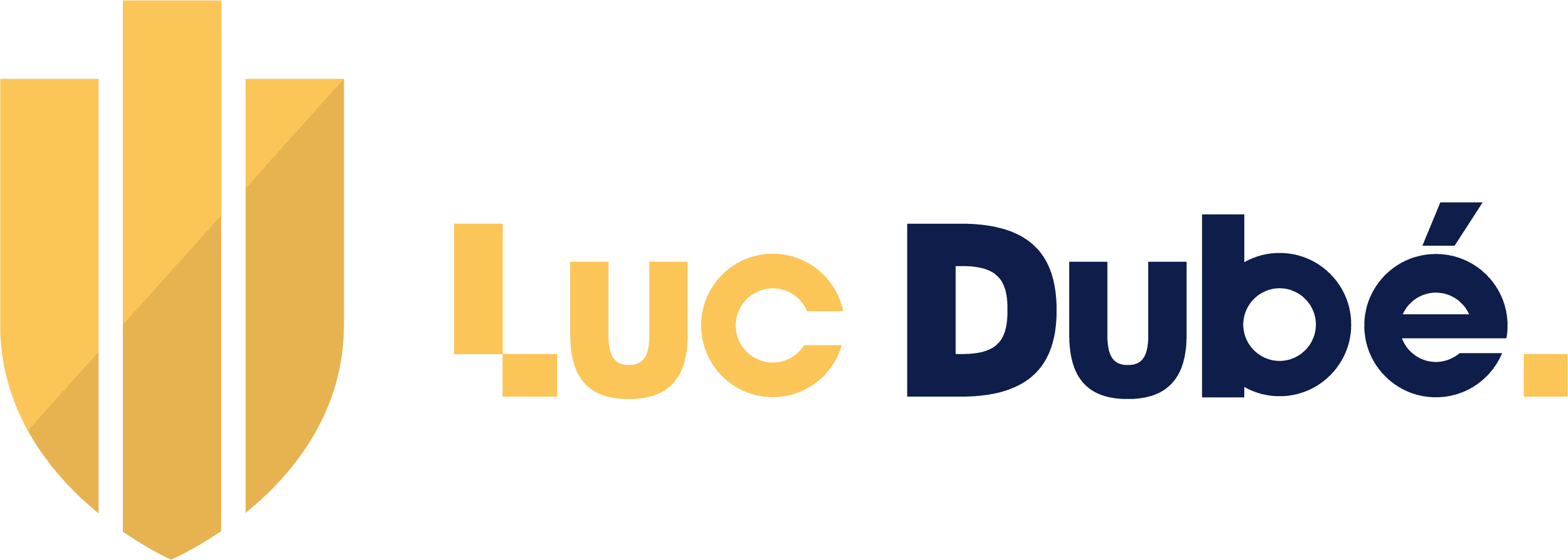 Logo Luc Dubé: Par Gocrea.ca