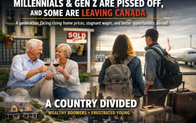 Millennials & Gen Z Are Pissed Off: and Some Are Leaving Canada